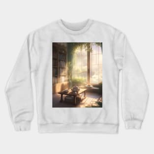 A tranquil morning. Crewneck Sweatshirt